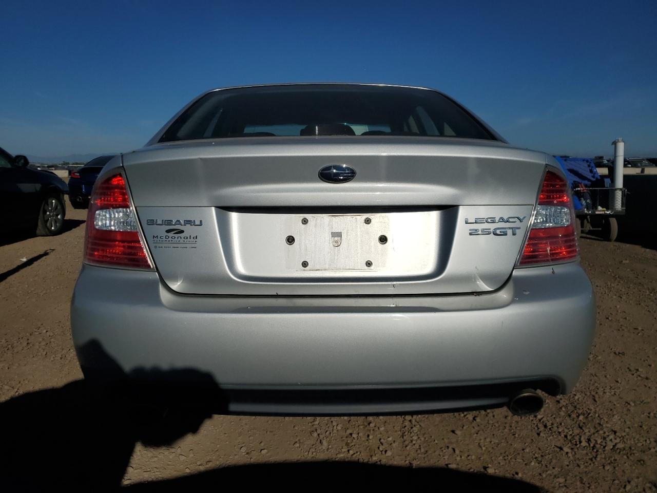 2006 Subaru Legacy Gt Limited VIN: 4S3BL676764211727 Lot: 63048035