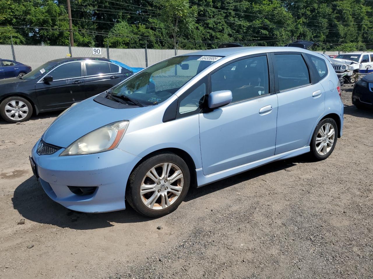 2009 Honda Fit Sport VIN: JHMGE87499S070653 Lot: 66495885