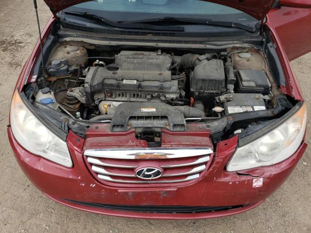 2010 HYUNDAI ELANTRA BLUE  