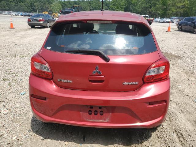  MITSUBISHI MIRAGE 2017 Czerwony
