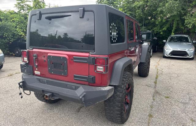 Parquets JEEP WRANGLER 2012 Burgundy