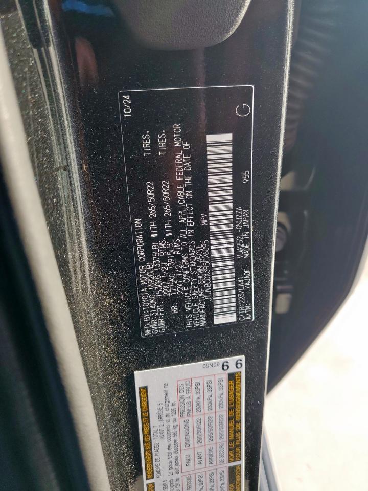2024 Lexus Gx 550 Luxury VIN: JTJVBCDX3R5026095 Lot: 65375595