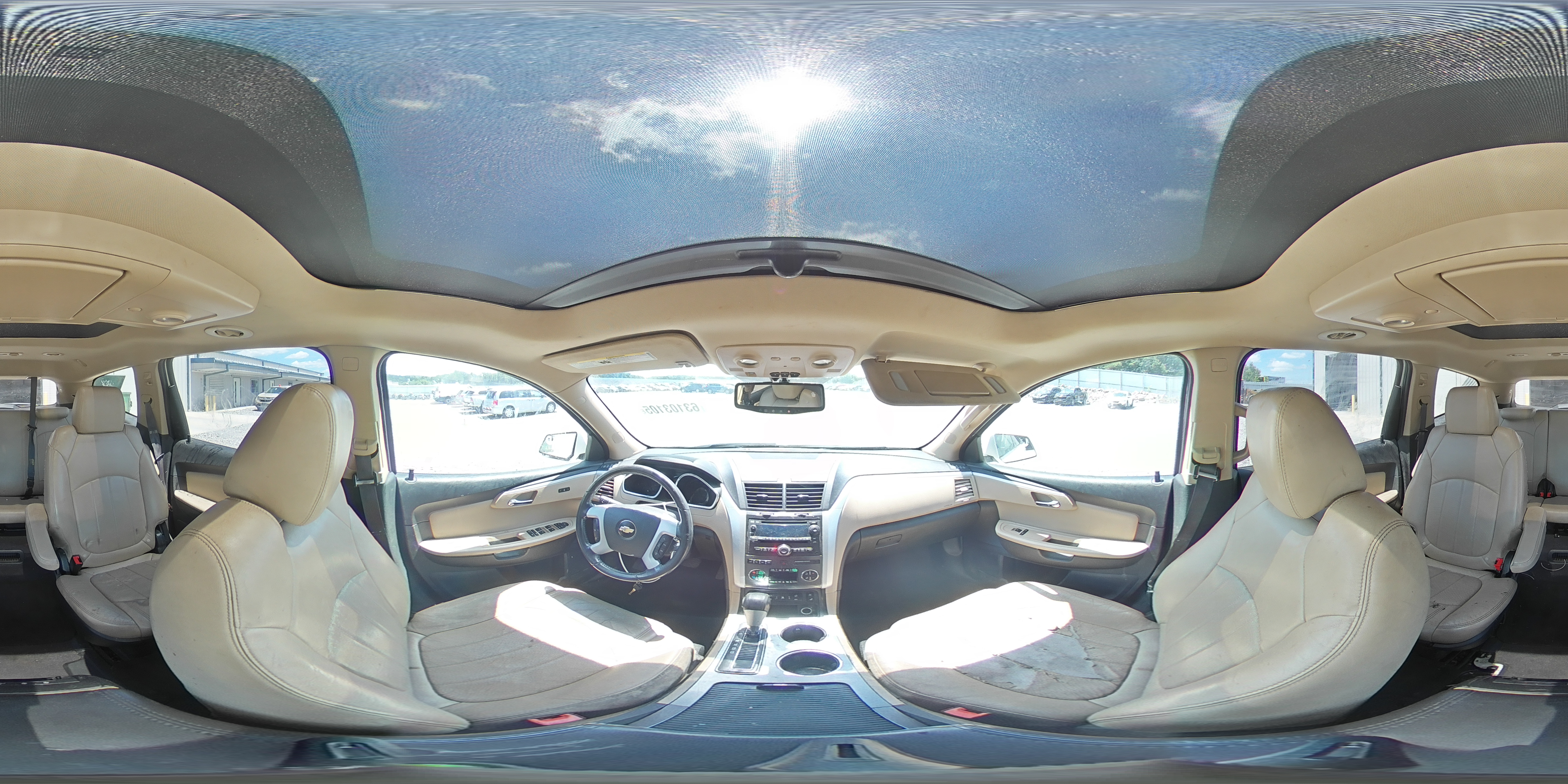 2012 Chevrolet Traverse Ltz VIN: 1GNKVLED1CJ106454 Lot: 63103105