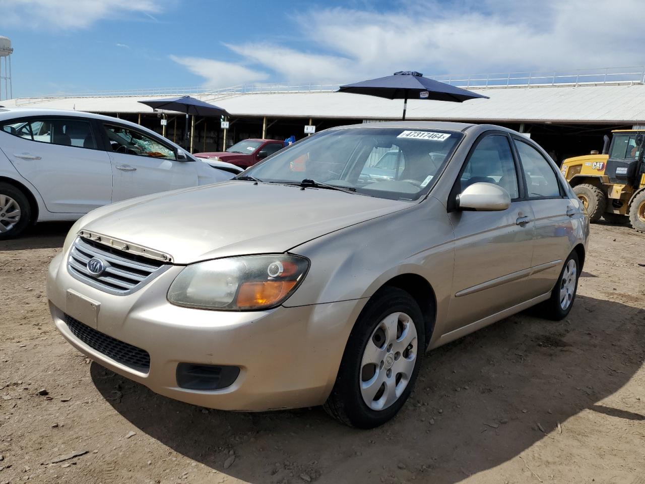 2009 Kia Spectra Ex VIN: KNAFE222195618687 Lot: 66575235