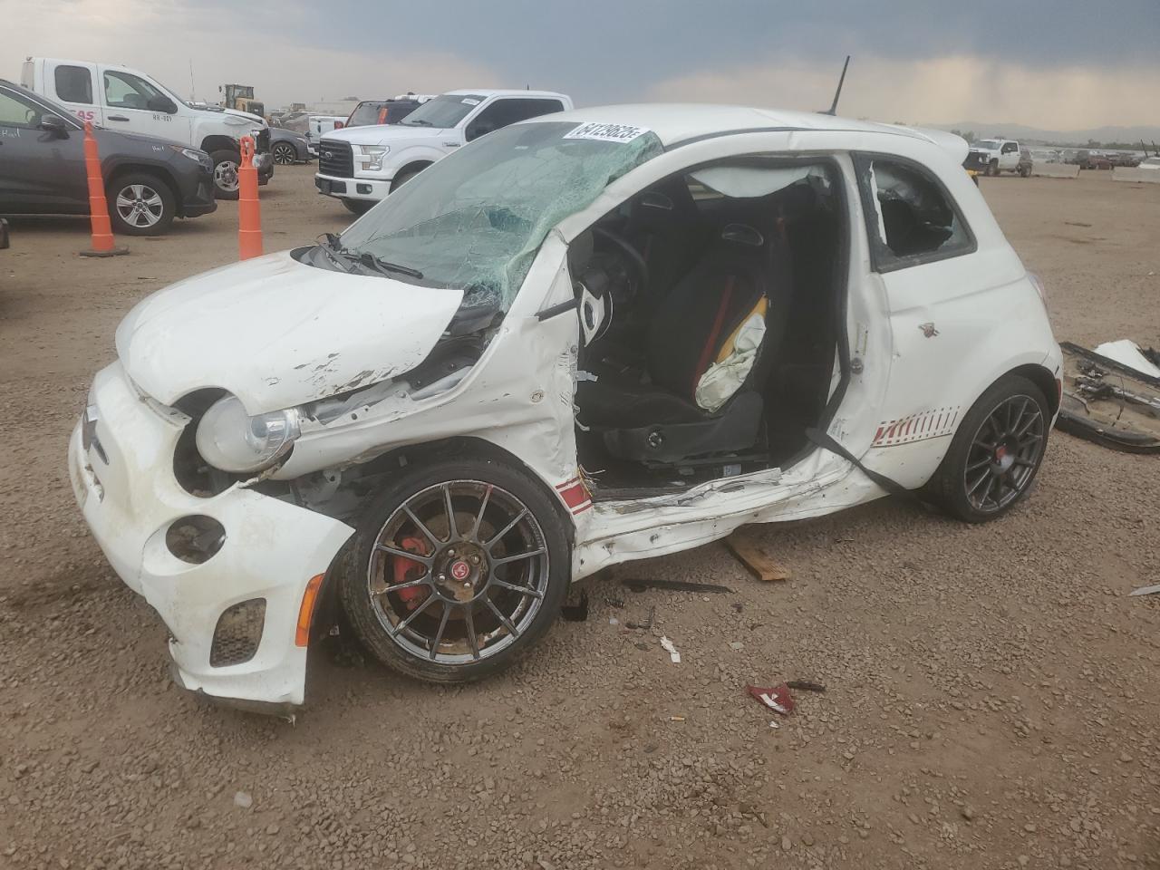 2012 Fiat 500 Abarth VIN: 3C3CFFFH1CT378822 Lot: 64129625