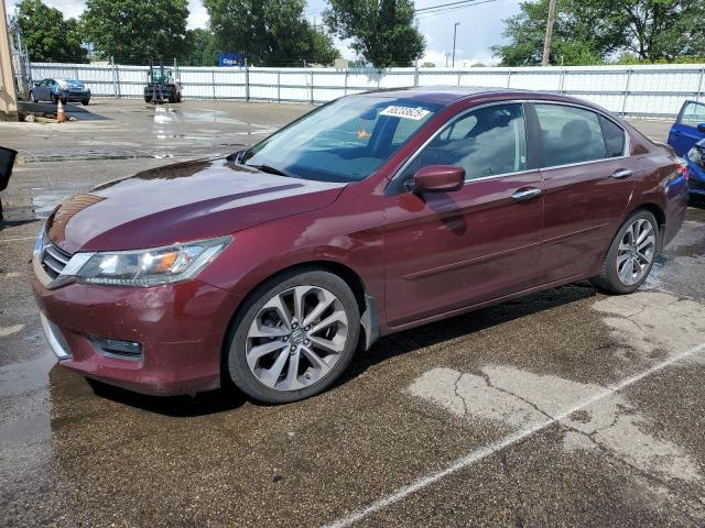 Sedans HONDA ACCORD 2014 Burgundy