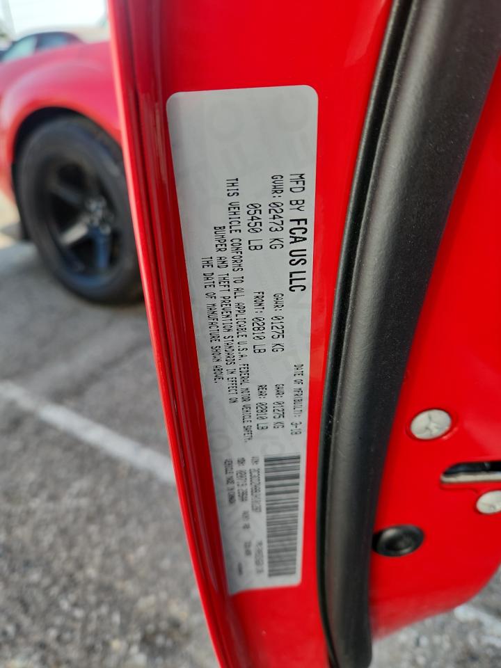 2018 Dodge Challenger Srt Demon VIN: 2C3CDZH99JH101287 Lot: 65320835