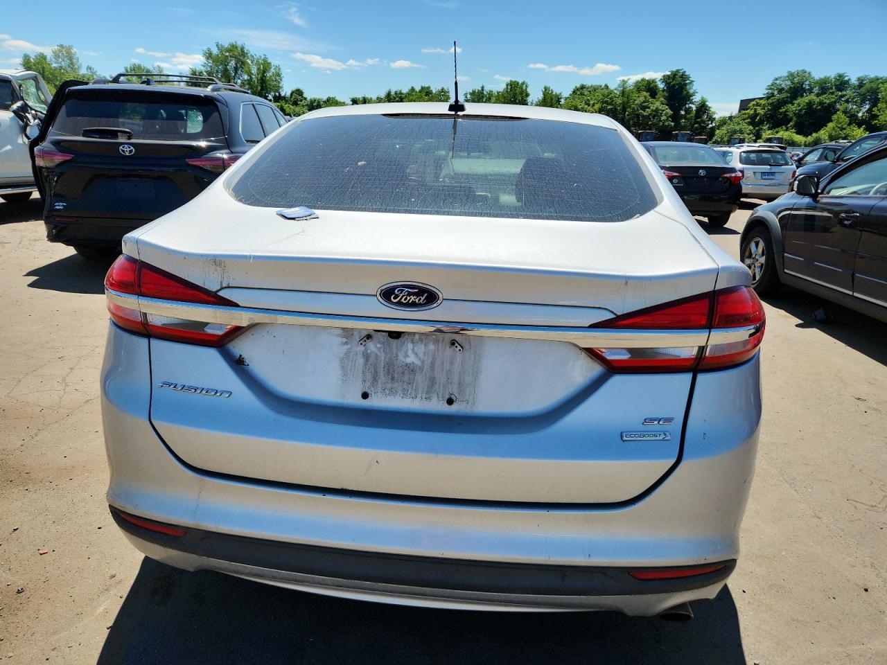 2017 Ford Fusion Se VIN: 3FA6P0HD8HR128114 Lot: 65537565