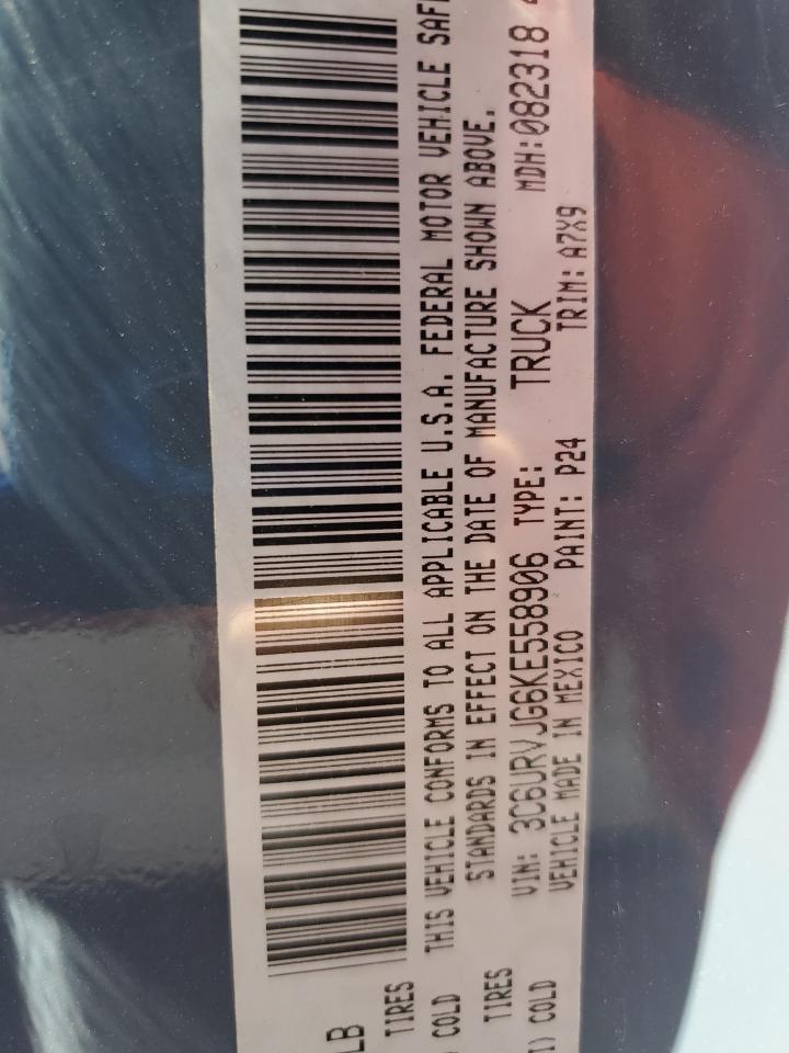 3C6URVJG6KE558906 2019 Ram Promaster 3500 3500 High
