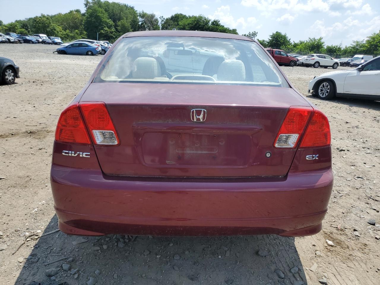 2004 Honda Civic Ex VIN: 2HGES26884H571778 Lot: 64877385