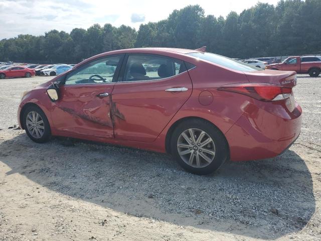  HYUNDAI ELANTRA 2015 Red
