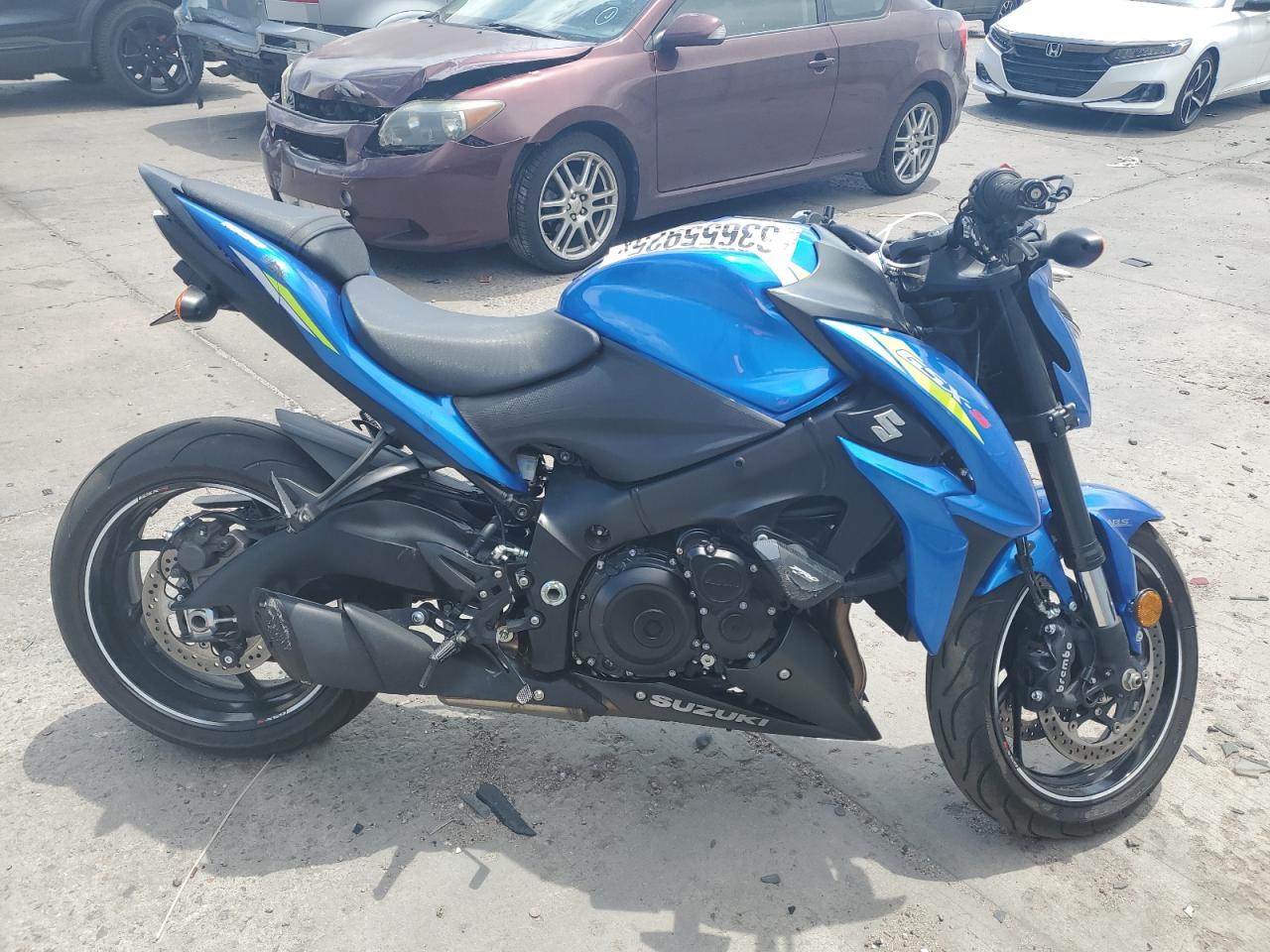 2020 Suzuki Gsx-S1000 Z blue null gas JS1GT7AB9L7100070 photo #1