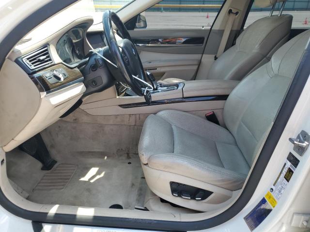  BMW 7 SERIES 2012 Biały