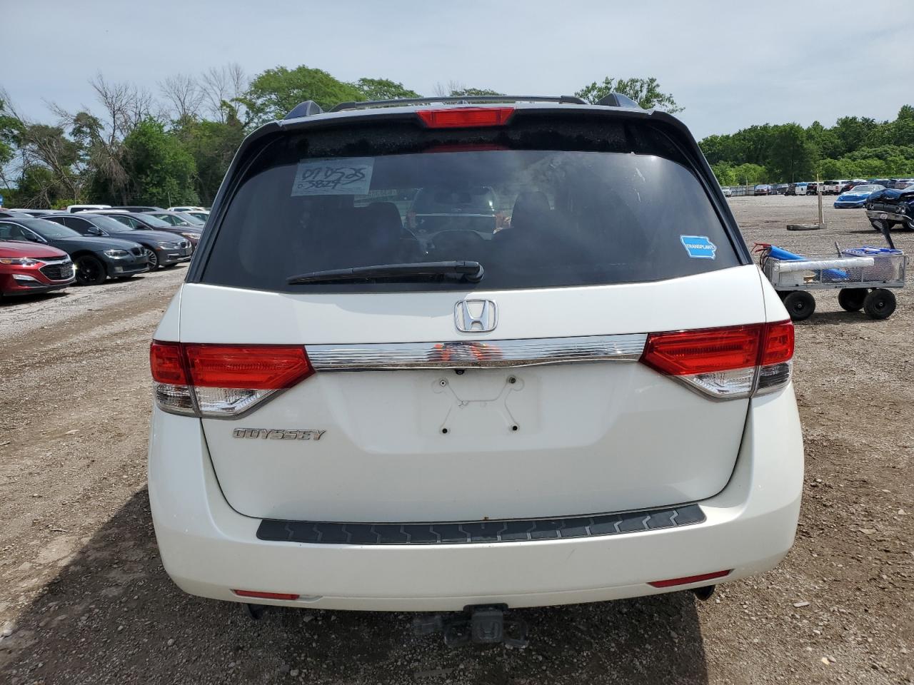 2014 Honda Odyssey Exl VIN: 5FNRL5H68EB040209 Lot: 63838545