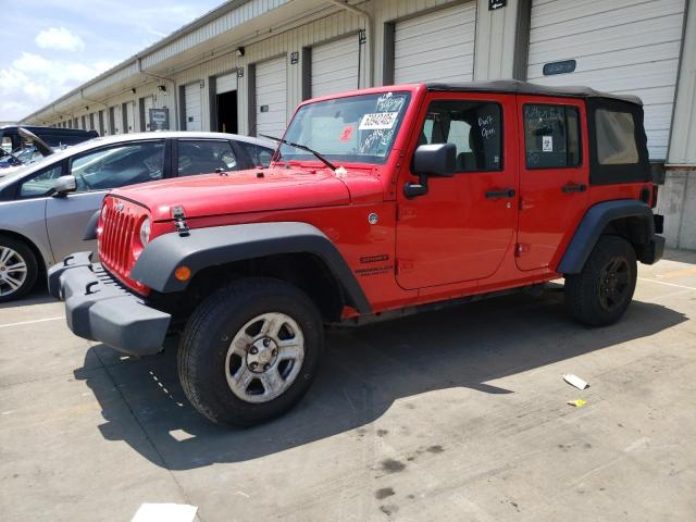 Parquets JEEP WRANGLER 2016 Red