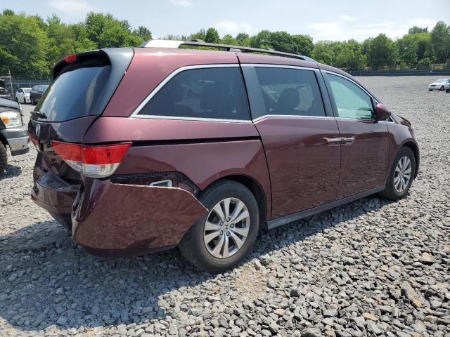  HONDA ODYSSEY 2017 Bordowy