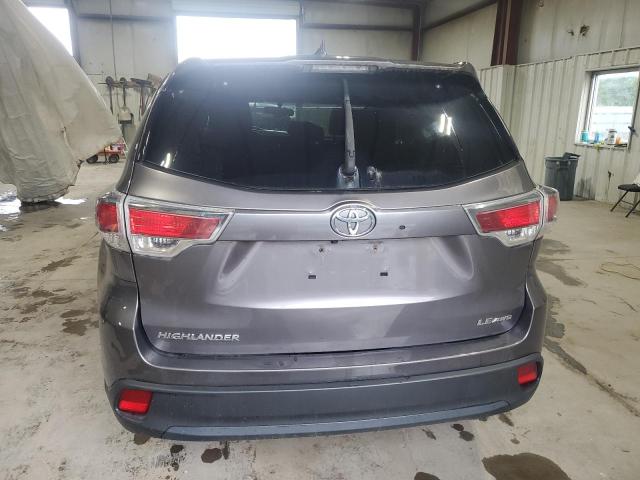  TOYOTA HIGHLANDER 2015 Gray