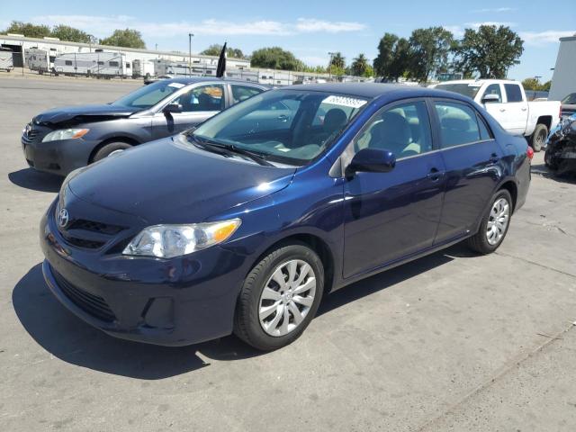 Sedans TOYOTA COROLLA 2012 Blue