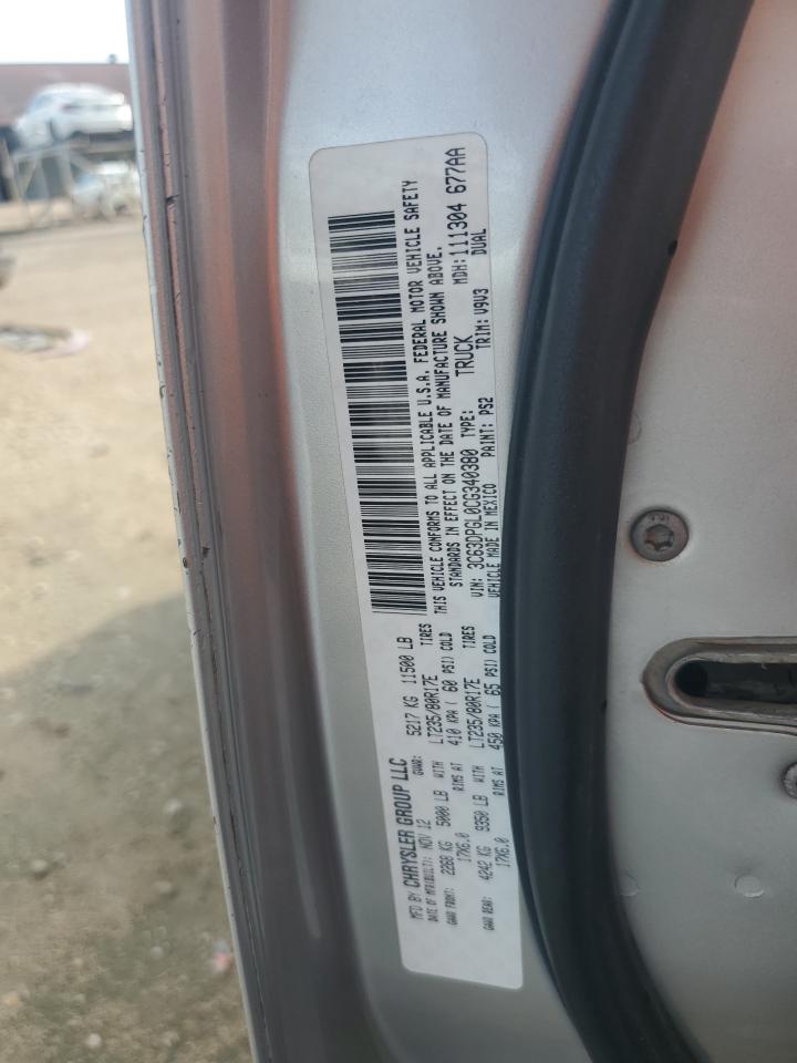 2012 Dodge Ram 3500 St VIN: 3C63DPGL0CG340380 Lot: 66016955