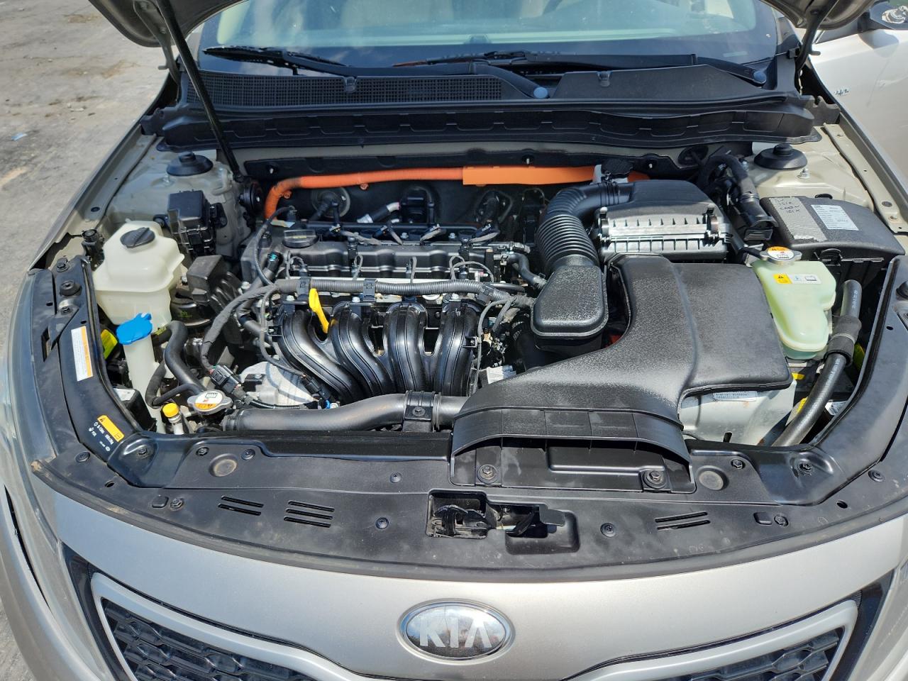 2013 Kia Optima Hybrid VIN: KNAGM4AD0D5041262 Lot: 64981845