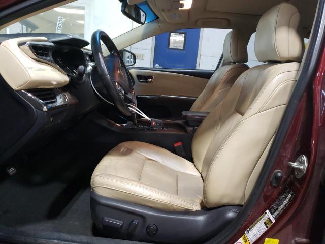  TOYOTA AVALON 2014 Czerwony