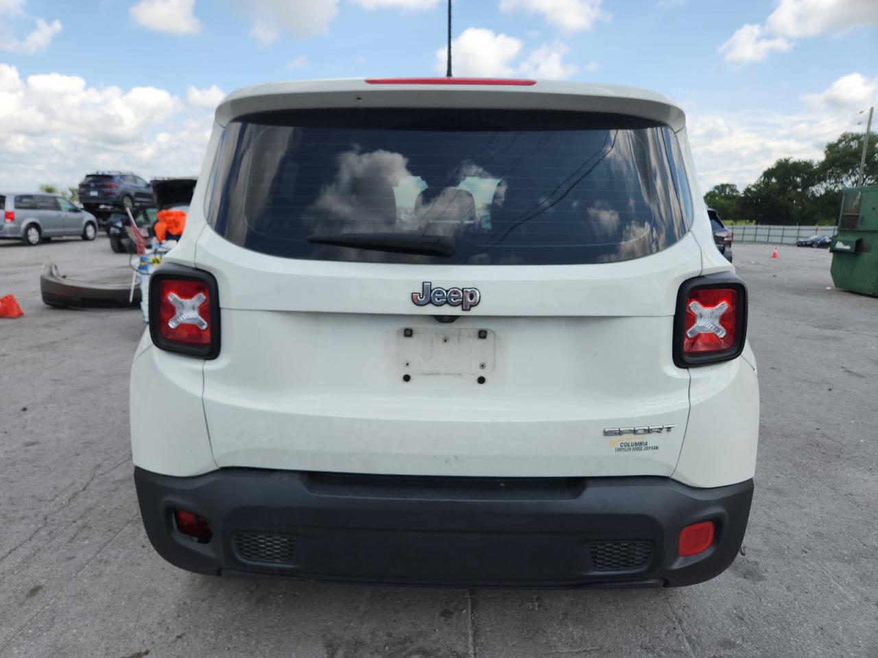 2016 Jeep Renegade Sport VIN: ZACCJAAT4GPD12979 Lot: 64446005