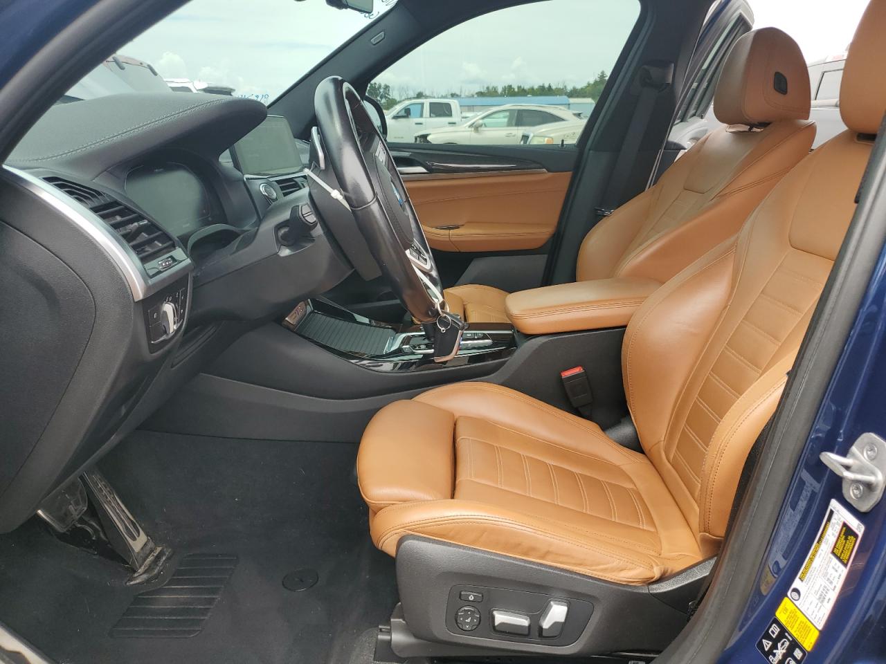 2021 BMW X3 xDrivem40I VIN: 5UXTY9C07M9G04878 Lot: 64231485