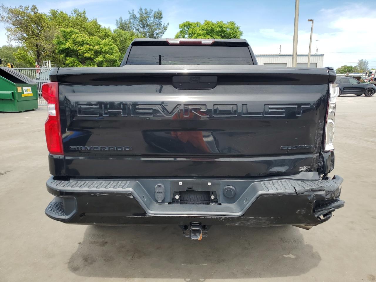 2021 Chevrolet Silverado C1500 Custom VIN: 1GCPWBEH5MZ153076 Lot: 64212135