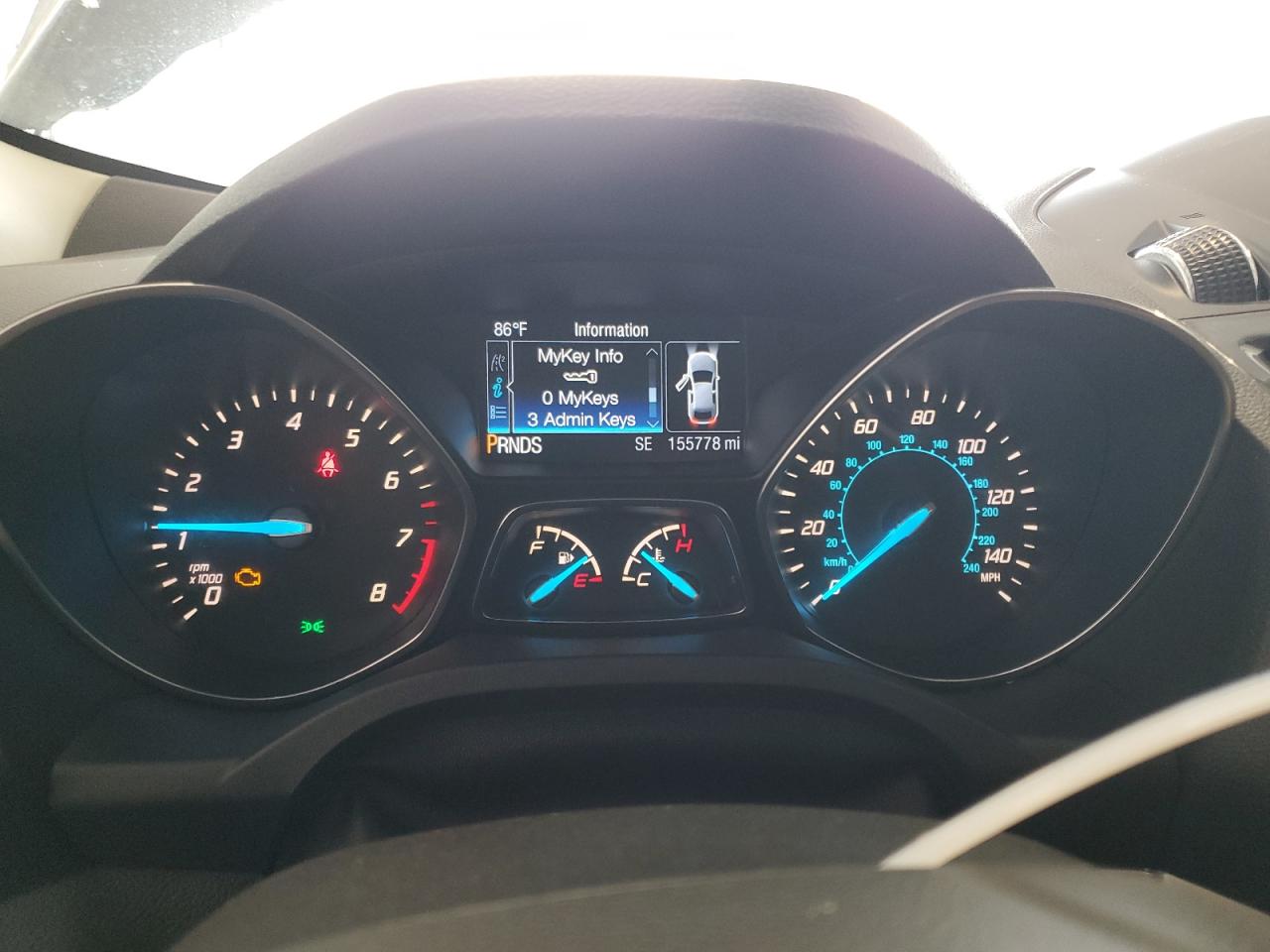 2013 Ford Escape Sel VIN: 1FMCU9HX3DUC17303 Lot: 65433985