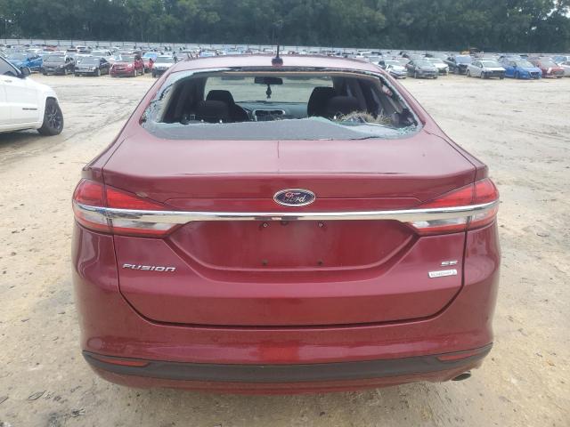  FORD FUSION 2017 Бордовый