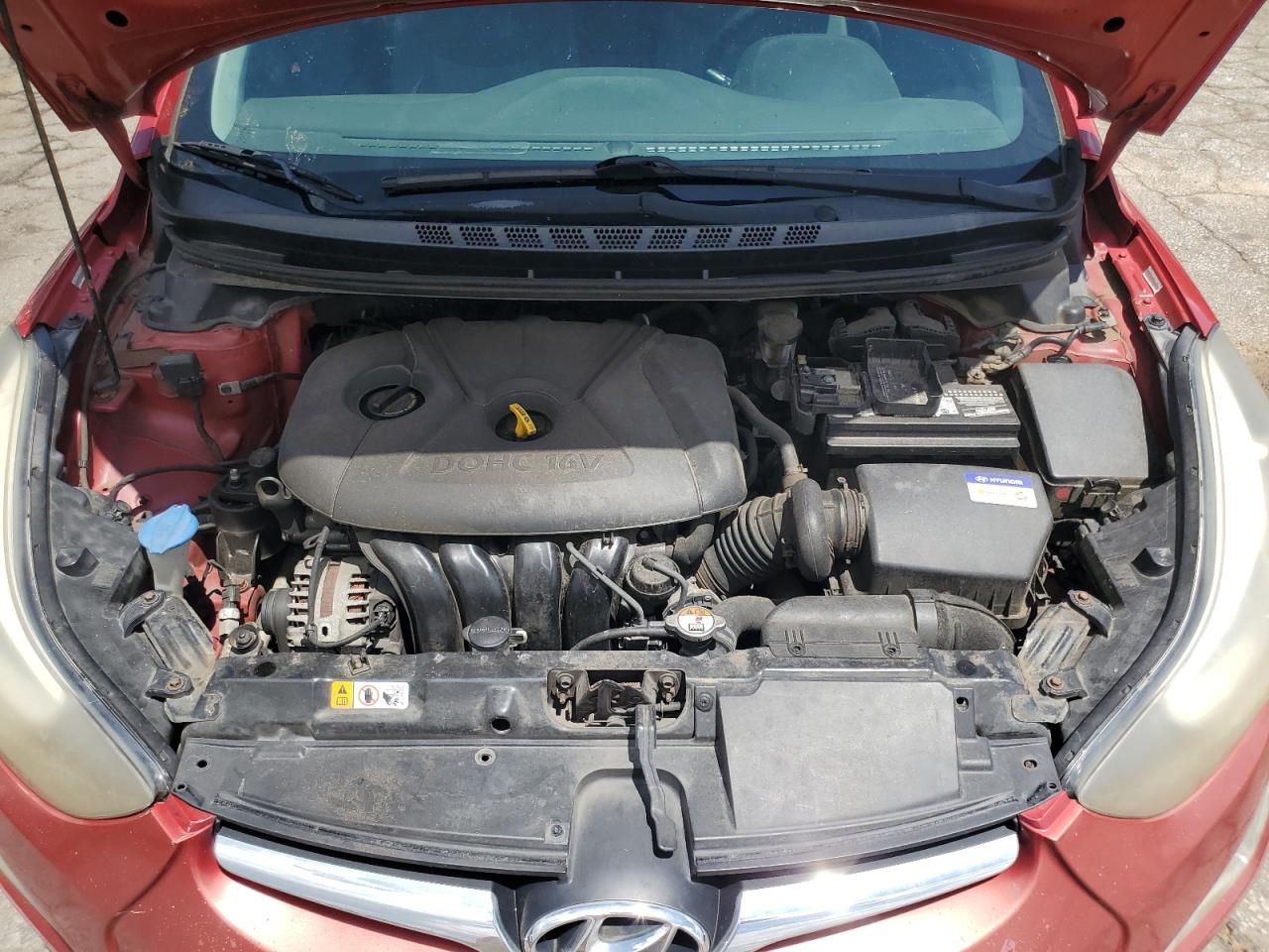 2014 Hyundai Elantra Se VIN: KMHDH4AE8EU086147 Lot: 65120405
