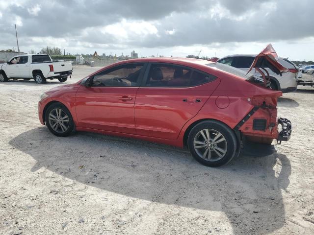  HYUNDAI ELANTRA 2017 Czerwony