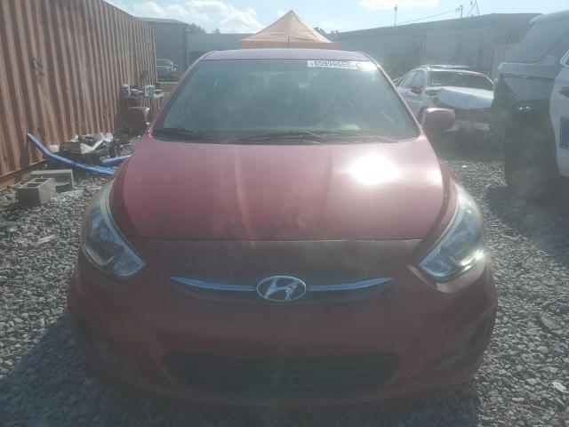  HYUNDAI ACCENT 2017 Czerwony
