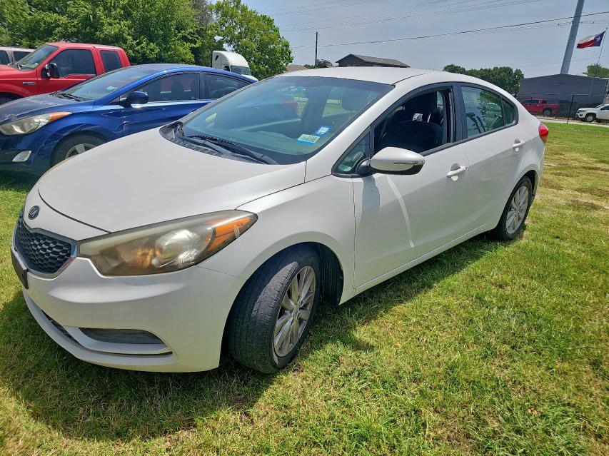 Sedans KIA FORTE 2014 White