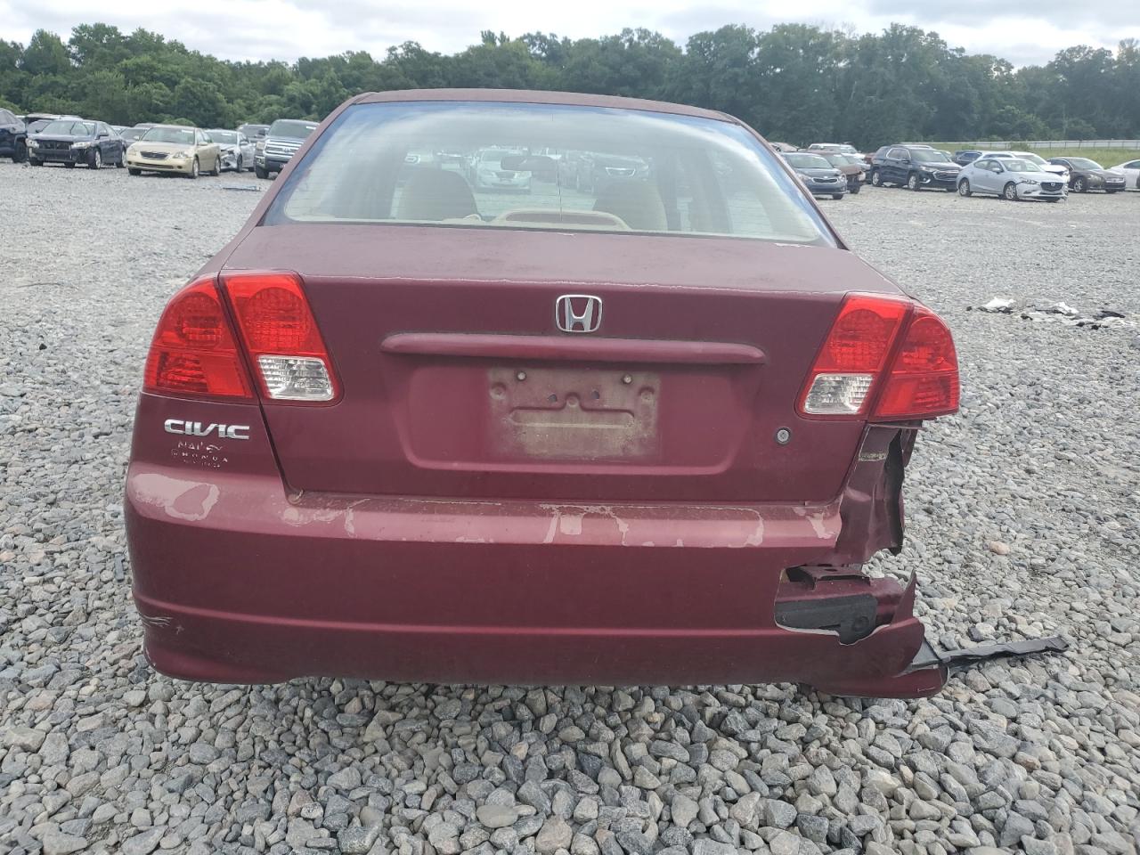 2004 Honda Civic Ex VIN: 2HGES26734H539120 Lot: 62112275