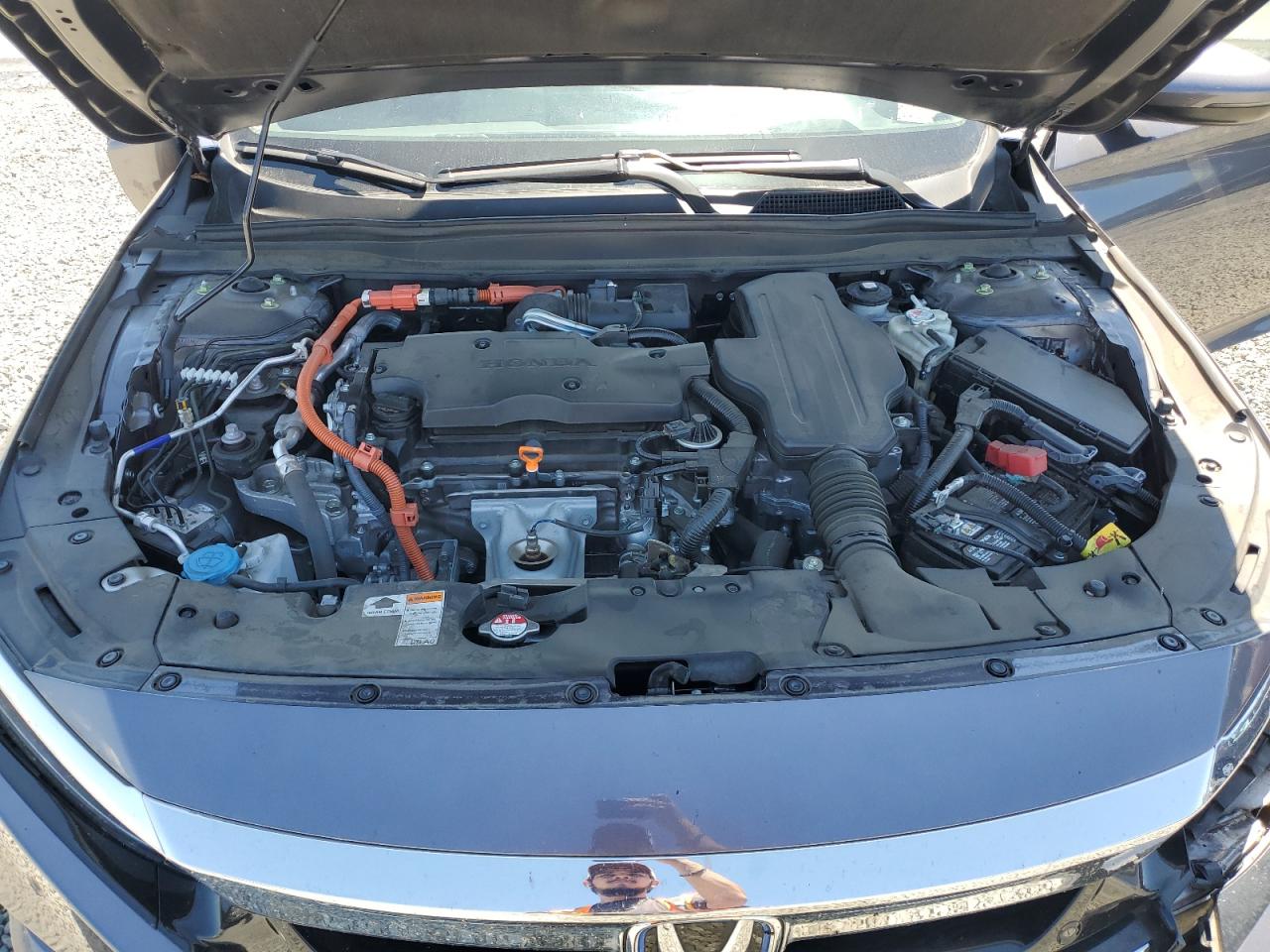 2022 Honda Accord Touring Hybrid VIN: 1HGCV3F97NA021596 Lot: 63929905