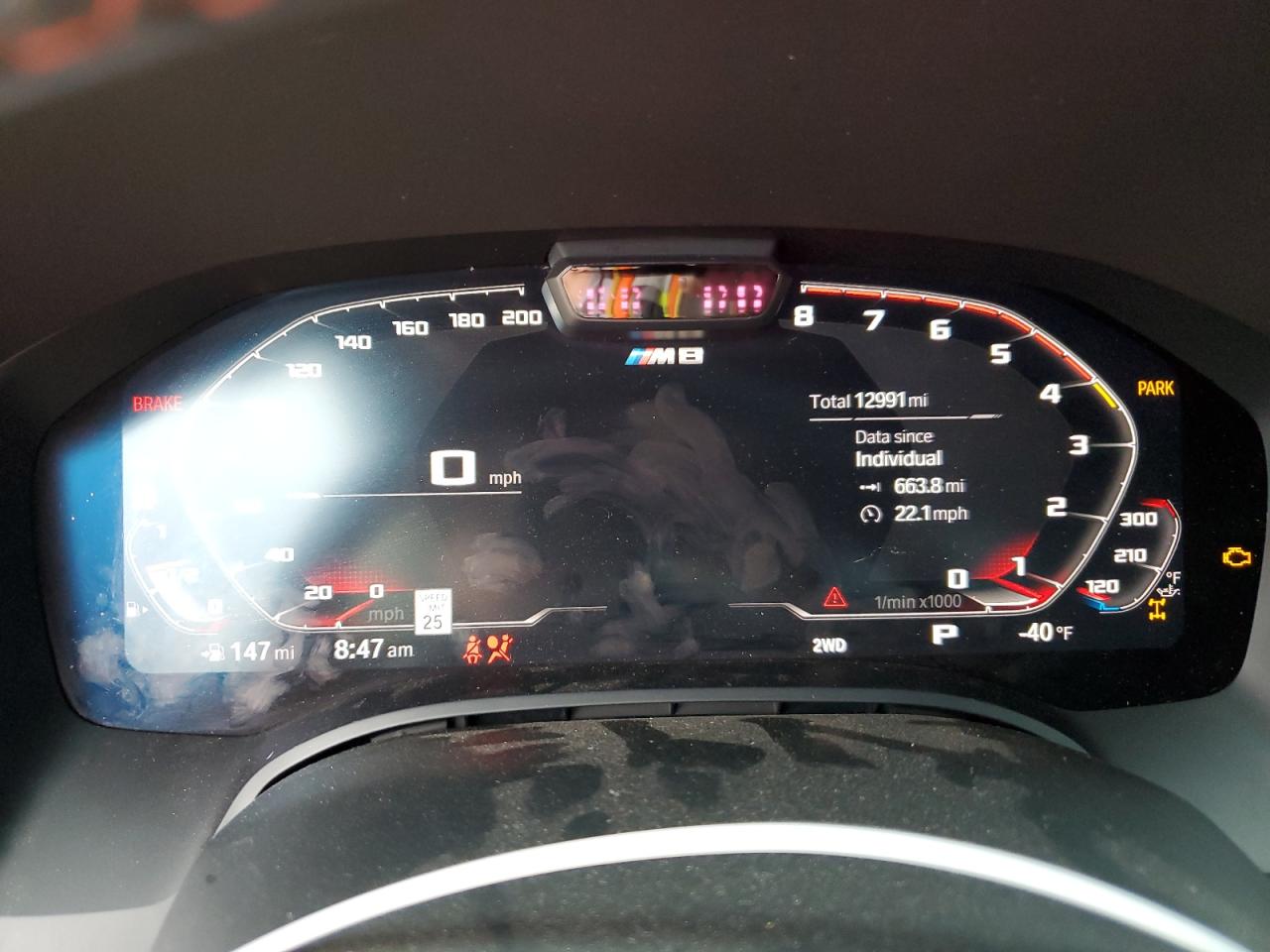 2020 BMW M8 VIN: WBSAE0C00LCD38384 Lot: 64970045