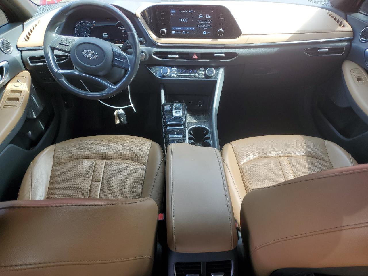 2020 Hyundai Sonata Sel VIN: 5NPEF4JA2LH039652 Lot: 64838185