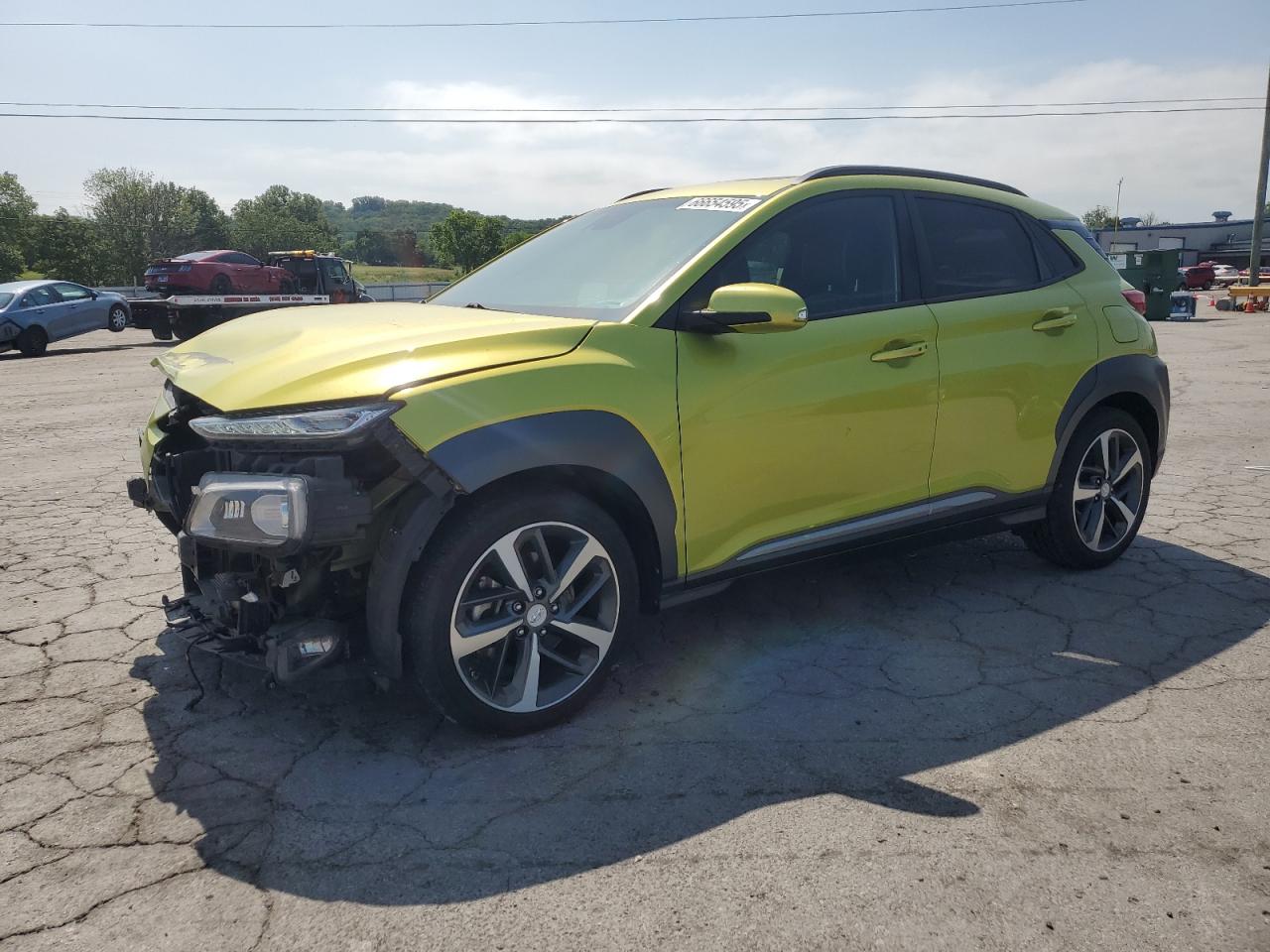 2018 Hyundai Kona Ultimate VIN: KM8K53A52JU063466 Lot: 66654595