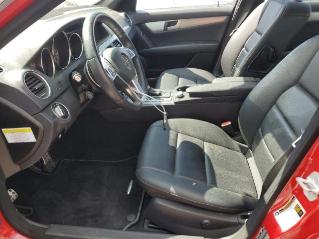 Sedans MERCEDES-BENZ C-CLASS 2014 Czerwony