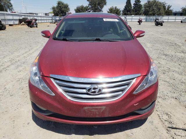  HYUNDAI SONATA 2014 Czerwony