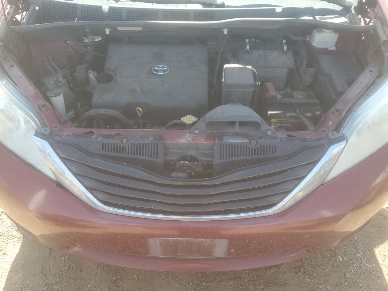 2012 Toyota Sienna Le VIN: 5TDKK3DC2CS254920 Lot: 63150495