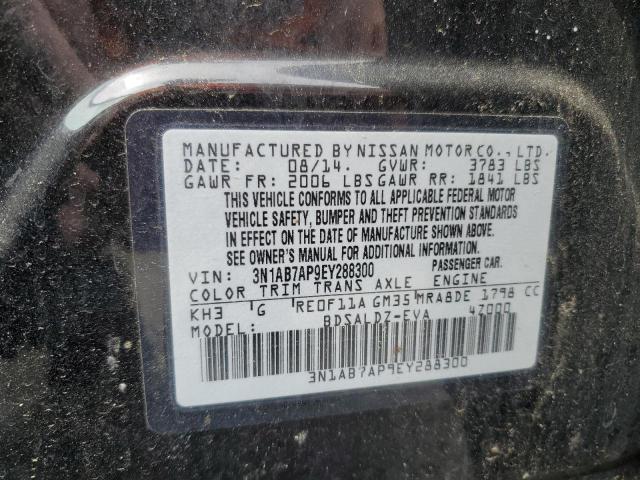 2014 NISSAN SENTRA S