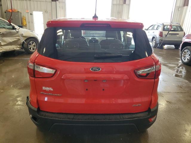  FORD ECOSPORT 2022 Red