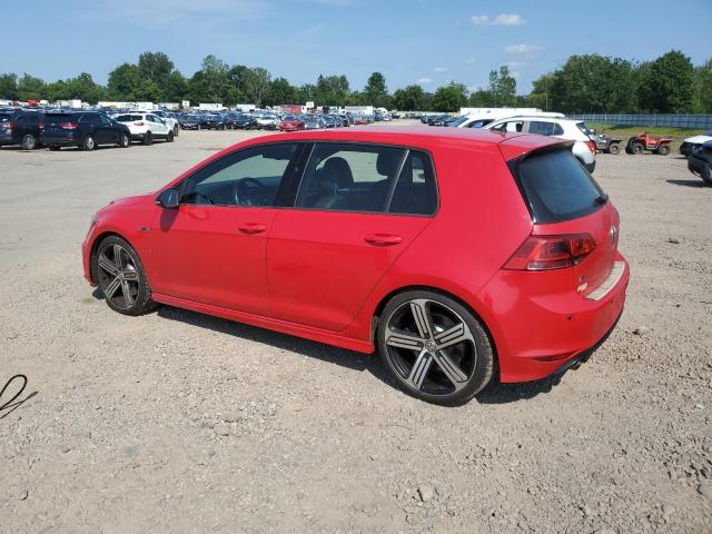  VOLKSWAGEN GOLF 2016 Red