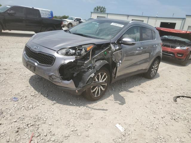  KIA SPORTAGE 2017 Серый