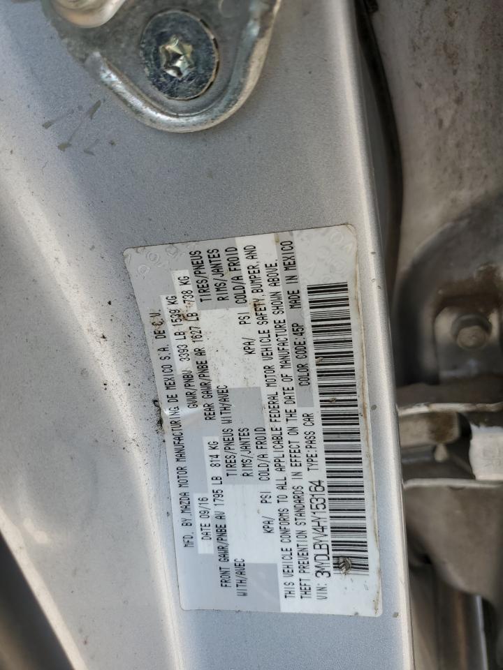 2017 Toyota Yaris Ia VIN: 3MYDLBYV4HY153164 Lot: 64456855