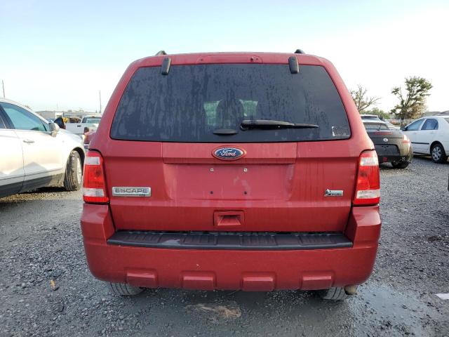 FORD ESCAPE 2012 Czerwony