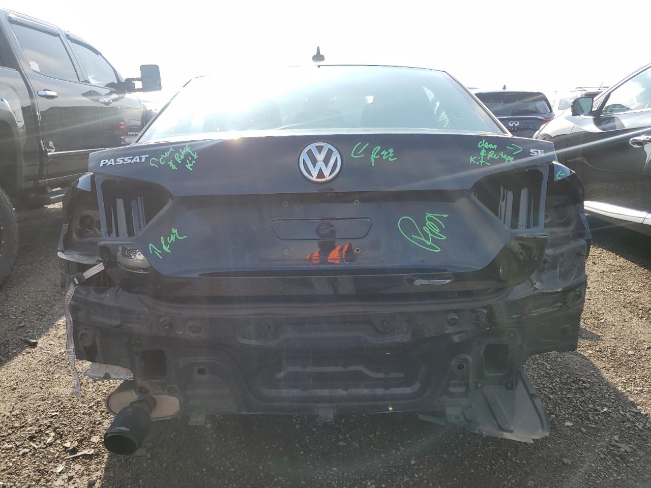 2013 Volkswagen Passat Se VIN: 1VWBP7A34DC015060 Lot: 63620435