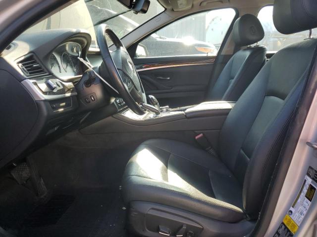 Sedans BMW 5 SERIES 2014 Srebrny